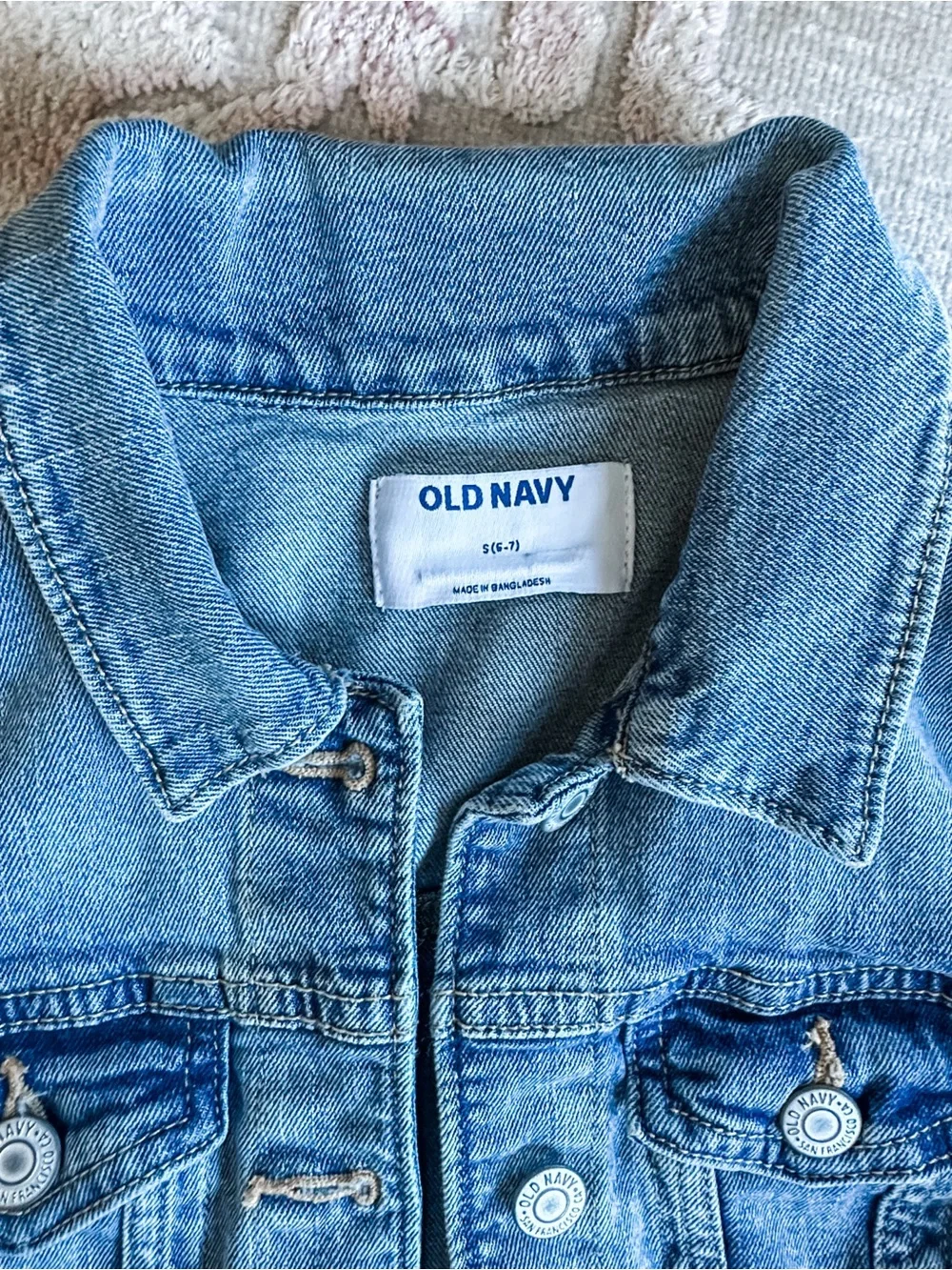 Old Navy Girls Denim Jean Jacket
